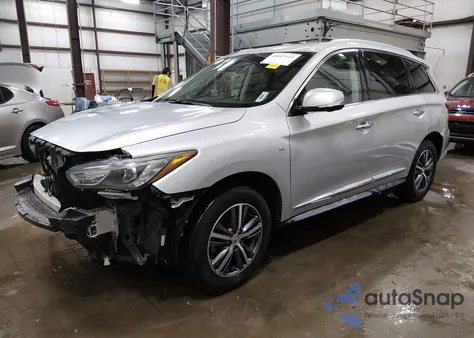 2019 Infiniti Qx60 Luxe z USA, uszkodzony, nr VIN 5N1DL0MNXKC511517